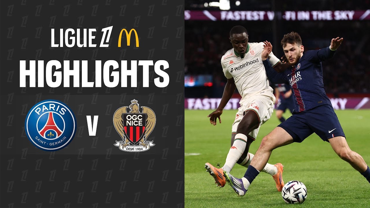 #ไฮไลท์ฟุตบอล [ ปารีส แซงต์ แชร์กแมง 1 - 0 นีซ ] ลีกเอิง ฝรั่งเศส 2025/2.11.68
