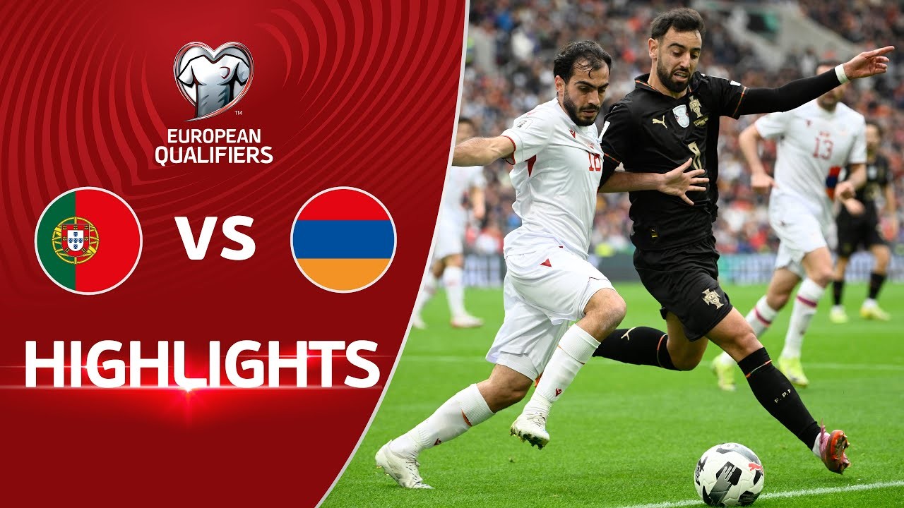 #ไฮไลท์ฟุตบอล [ โปรตุเกส 9 - 1 อาร์เมเนีย ] ฟุตบอลโลก รอบคัดเลือก โซนยุโรป 2025/17.11.68