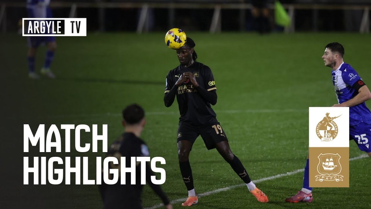 #ไฮไลท์ฟุตบอล [ บริสตอล โรเวอร์ส 1 - 0 พลีมัธ อาร์ไกล์ ] จอห์นสโตนส์ เพนท์โทรฟี่ อังกฤษ 2025/12.11.68