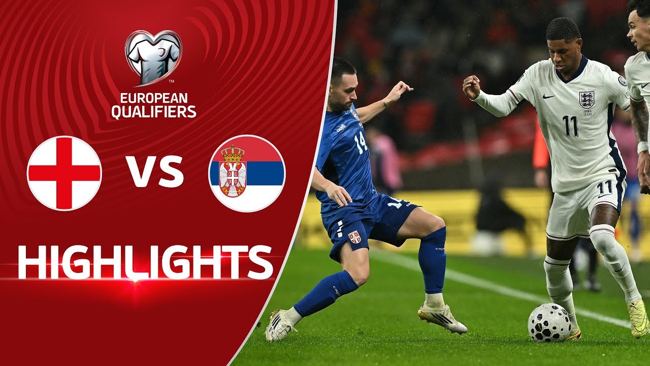 #ไฮไลท์ฟุตบอล [ อังกฤษ 2 - 0 เซอร์เบีย ] ฟุตบอลโลก รอบคัดเลือก โซนยุโรป 2025/14.11.68