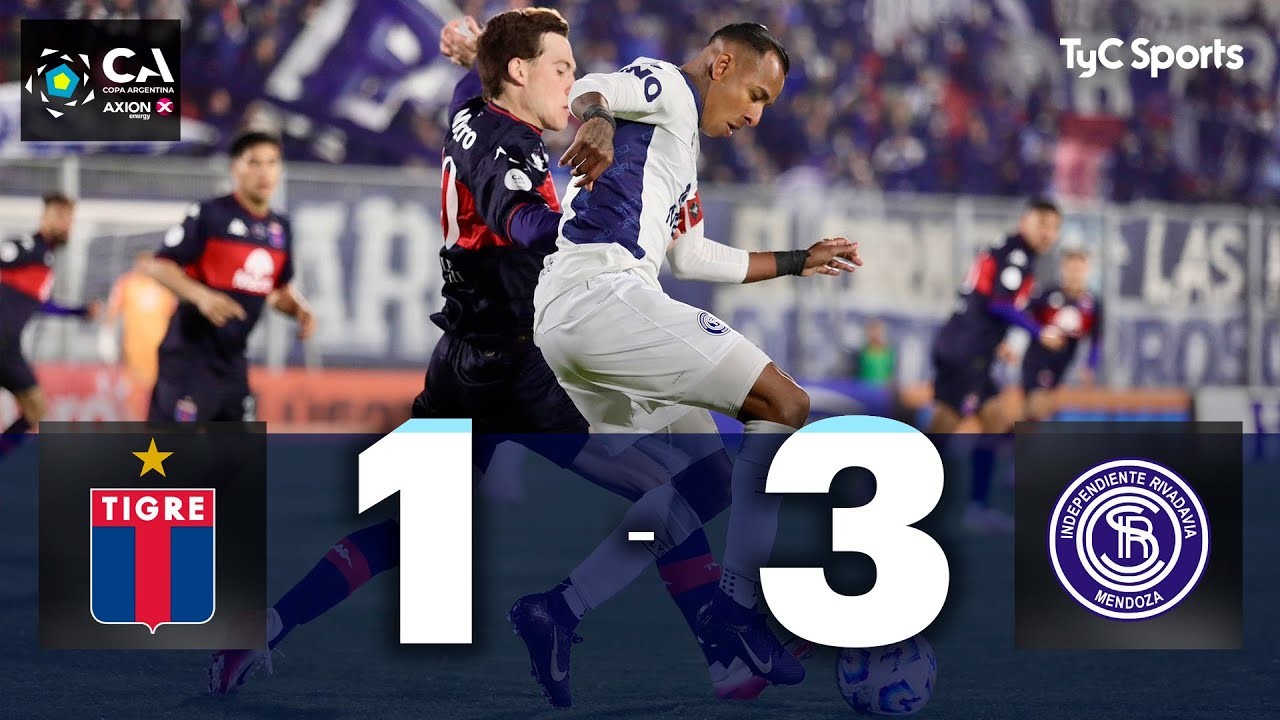 #ไฮไลท์ฟุตบอล [ ติเกร 1 - 3 อินดิเพนเดนเต้ ลิวาดาเวีย ] โคปา อาร์เจนติน่า คัพ 2025/6.9.68
