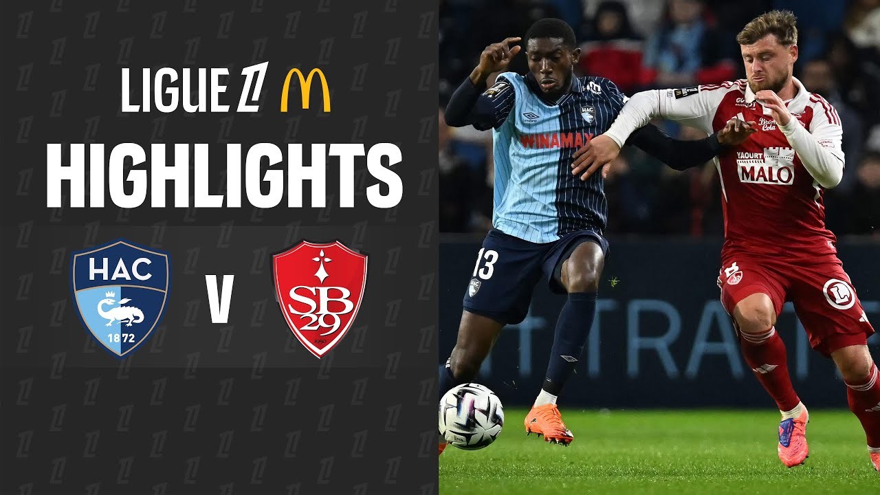 #ไฮไลท์ฟุตบอล [ เลอ อาฟร์ 1 - 0 แบรสต์ ] ลีกเอิง ฝรั่งเศส 2025/30.10.68