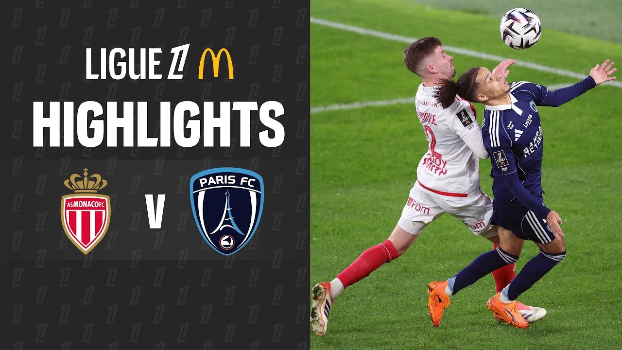 #ไฮไลท์ฟุตบอล [ โมนาโก 0 - 1 ปารีส เอฟซี ] ลีกเอิง ฝรั่งเศส 2025/2.11.68