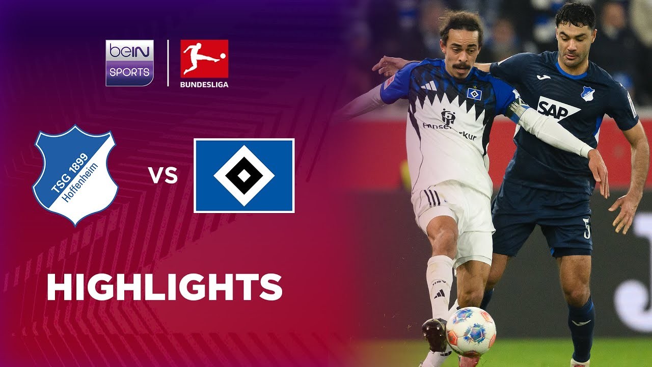 #ไฮไลท์ฟุตบอล [ ฮอฟเฟ่นไฮม์ 4 - 1 ฮัมบูร์ก ] บุนเดสลีก้า เยอรมัน 2025/14.12.68