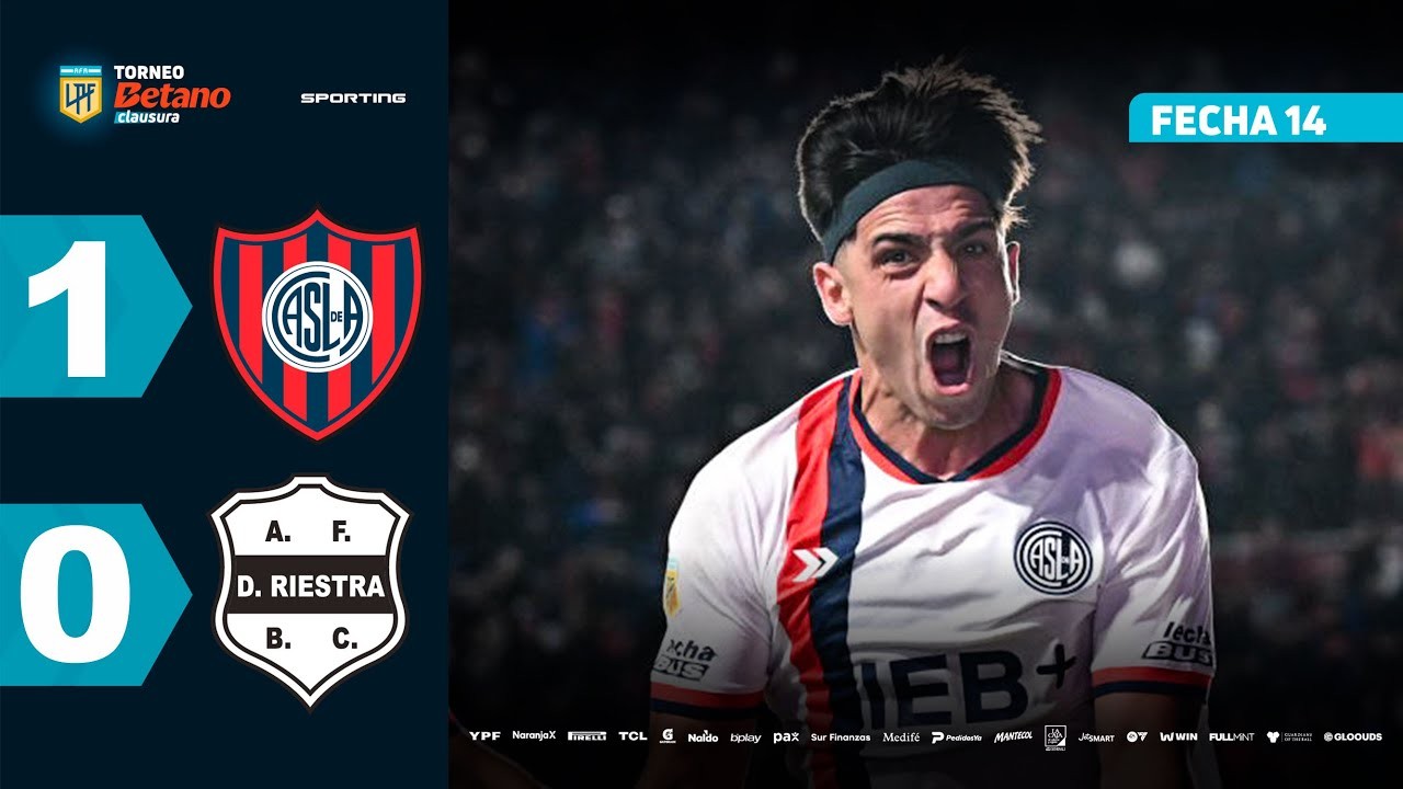 #ไฮไลท์ฟุตบอล [ ซาน ลอเรนโซ่ 1 - 0 เดปอร์ติโบ ริเอสตร้า ] อาร์เจนติน่า พรีเมียร์ ดิวิชั่น 2025/1.11.68